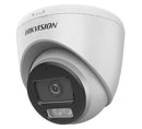 Hikvision DS-2CE72KF0T-LFS 3K ColorVu Turret CCTV Camera 2.8mm – Smart Hybrid Light, Built-in Mic, Indoor/Outdoor HD Security Camera