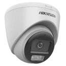 Hikvision DS-2CE72KF0T-LFS 3K ColorVu Turret CCTV Camera 2.8mm – Smart Hybrid Light, Built-in Mic, Indoor/Outdoor HD Security Camera