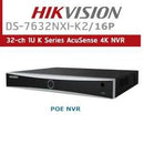 Hikvision DS-7632NXI-K2-16P 32-Channel 16-PoE AcuSense 4K Network Video Recorder – Professional Intelligent Surveillance NVR for Commercial Security Systems