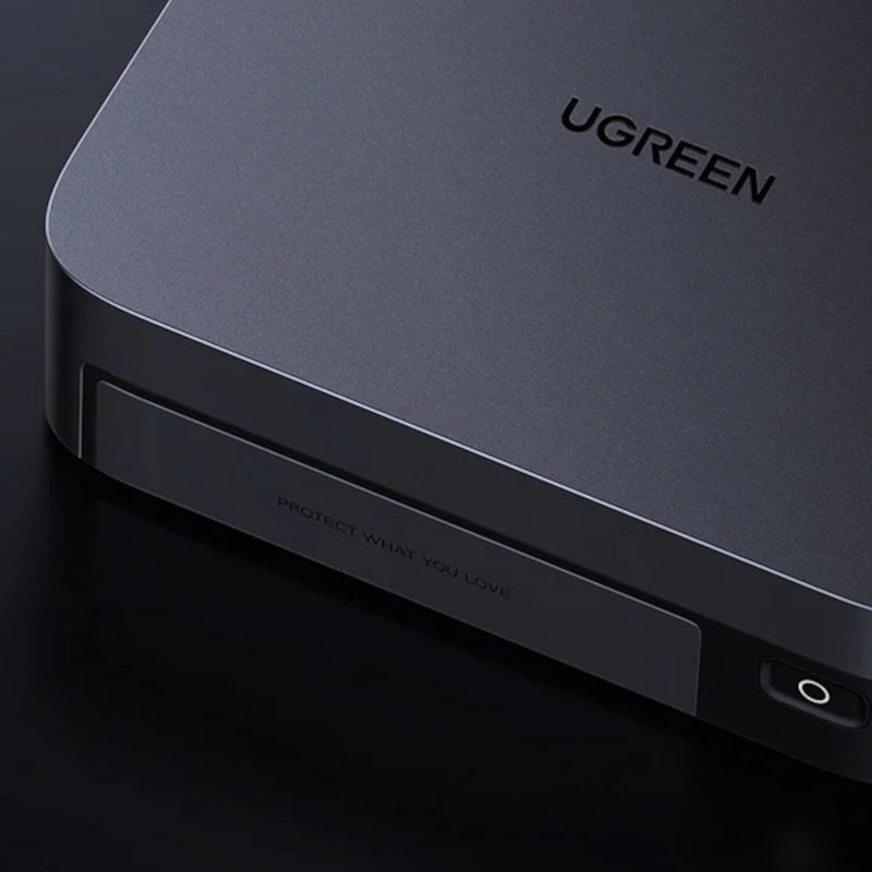 UGREEN NASync DXP480T Plus 4-Slot NAS – Intel Core i5-1235U, 8GB DDR5 (Up to 64GB), 128GB SSD, 32TB Max, Wi-Fi 6, Thunderbolt 4 & 10GbE, RAID Support, UGOS Pro