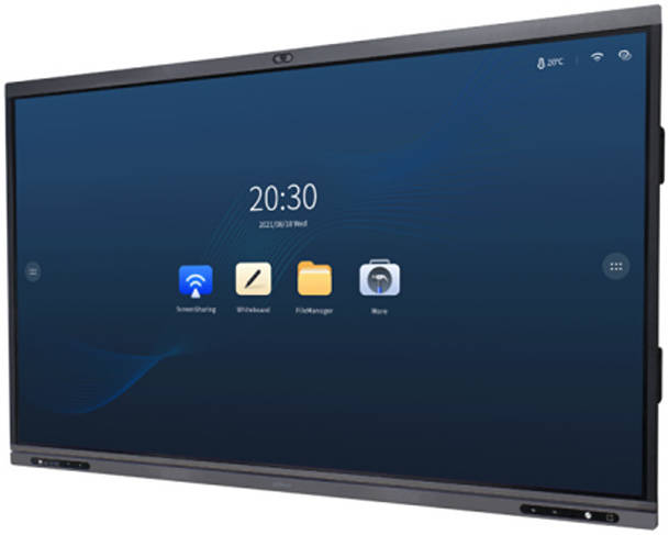 Dahua HiBoard-IE75 Smart Interactive Display Whiteboard Touch Display, 15ms Response Time, Android 8.0 Operating System, 1mm Touch Accuracy, Built in Speaker with Stylus Pen