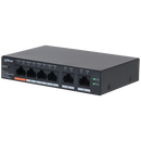 Dahua DH-CS4006-4ET2ET-60 6-Port Cloud Managed PoE Switch – 4-Port PoE, 2 Uplink, Desktop Smart Network Switch