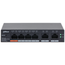 Dahua DH-CS4006-4ET2ET-60 6-Port Cloud Managed PoE Switch – 4-Port PoE, 2 Uplink, Desktop Smart Network Switch