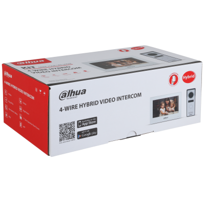 Dahua DH-KTH01 4 4-wire Hybrid Video Intercom KIT