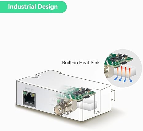 Dahua DH-LR1002-1ET Single-port EoC Transmitter