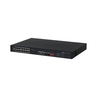 Dahua DH-PFS3218-16ET-135 18-Port Unmanaged Desktop Switch with 16-Port PoE