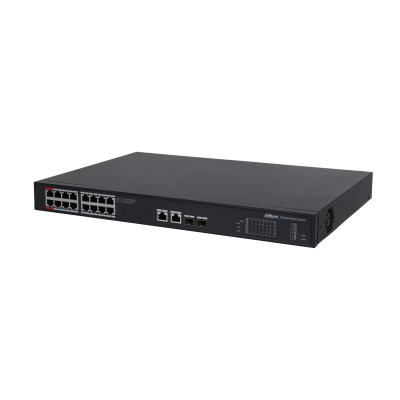 Dahua DH-PFS3220-16GT-190-V2 20-Port Unmanaged Gigabit Switch with 16-Port PoE