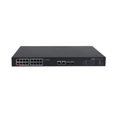 Dahua DH-PFS3220-16GT-190-V2 20-Port Unmanaged Gigabit Switch with 16-Port PoE