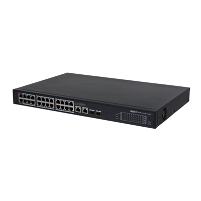 Dahua DH-PFS3228-24GT-240-V2 28-Port Unmanaged Gigabit Switch with 24-Port PoE