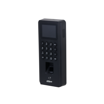 Dahua DHI-ASI2212J-PW Fingerprint &amp; Card Access Control – Single Door Standalone Terminal with Keypad, IC Card &amp; Password