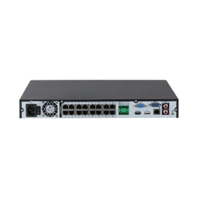Dahua 32-Channel WizSense NVR – DHI-NVR4232-16P-EI, 16 PoE Ports, 4K, 2 HDD Bays, AI Smart Detection