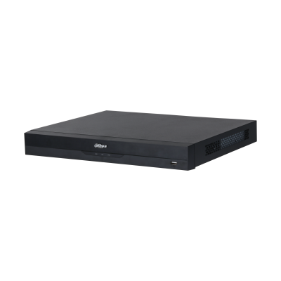 Dahua 32-Channel WizSense NVR – DHI-NVR4232-16P-EI, 16 PoE Ports, 4K, 2 HDD Bays, AI Smart Detection