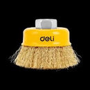 Deli EDH-GSS100-E1 100mm 4" M14x2 Thread 0.3mm Wire 30mm Length Wire Cup Brush – Heavy Duty Professional Cleaning and Surface Preparation Brush for Metal, Rust Removal, and Industrial Applications