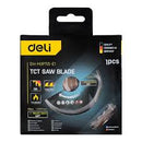 Deli EDH-MJP115-E1 115mm x 22.2mm 40T 20mm Arbor TCT Saw Blade – Heavy Duty Professional Cutting Blade for Woodworking, Construction, and Industrial Applications