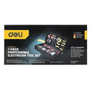 Deli EDL-C1007E-Z 7 Pcs Electrician Tool Set – Professional Electrical Kit with Multimeter, Clamp Meter, and Essential Tools for Workshop, Installation, and Maintenance Applications