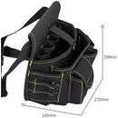 Deli EDL-P5 25x14x21cm Tool Bag – Heavy Duty Professional Storage Solution for Workshop, Construction, Automotive, and Maintenance Applications