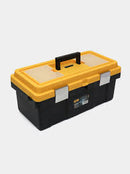 Deli EDL-TC290 19" 470x240x205mm Thickened Tool Box – Heavy Duty Professional Storage Solution for Workshop, Construction, Automotive, and Industrial Applications