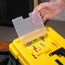 Deli EDL-TC290 19" 470x240x205mm Thickened Tool Box – Heavy Duty Professional Storage Solution for Workshop, Construction, Automotive, and Industrial Applications