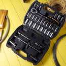 Deli EDL1032 1/2" 32 Pcs Socket Set – Heavy Duty Professional Tool Kit for Workshop, Automotive, and Mechanical Applications