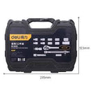 Deli EDL1032 1/2" 32 Pcs Socket Set – Heavy Duty Professional Tool Kit for Workshop, Automotive, and Mechanical Applications
