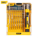 Deli EDL1033D 33 Pcs Precision Screwdriver Set – Professional Grade Multi-Bit Repair Tool Kit for Electronics, Mobile Devices, Watch Repair, and Precision Engineering Applications