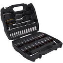 Deli EDL1046 1/4" 45 Pcs Socket Set – Heavy Duty Professional Tool Kit for Workshop, Automotive, and Mechanical Applications