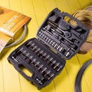 Deli EDL1046 1/4" 45 Pcs Socket Set – Heavy Duty Professional Tool Kit for Workshop, Automotive, and Mechanical Applications