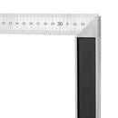 Deli EDL302350 350mm 14" Angle Square – Heavy Duty Precision Measuring Tool for Carpentry, Woodworking, Construction, and Workshop Applications