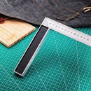 Deli EDL302500 500mm 20" Angle Square – Heavy Duty Precision Measuring Tool for Carpentry, Woodworking, Construction, and Workshop Applications