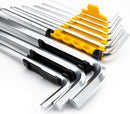 Deli EDL3090 9 Pcs Ball Point Hex Key Set – Heavy Duty Professional Allen Key Wrench Set for Automotive Repair, Machinery Maintenance, and Industrial Workshop Applications