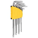 Deli EDL3091 9 Pcs Torx Key Set – Heavy Duty Professional Star Key Wrench Set for Automotive Repair, Mechanical Maintenance, and Industrial Workshop Applications