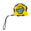 Deli EDL3799Y 10m x 25mm Steel Measuring Tape – Heavy Duty Professional Tape for Workshop, Construction, and Industrial Applications
