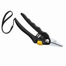 Deli EDL580101 8" 200mm Light Pruning Shears – Heavy Duty Professional Garden Shears with 55
