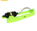 Deli EDL581303 17 Holes Oscillating Sprinkler – Heavy Duty Brass Jet Nozzle Garden Sprinkler for Lawns Irrigation Workshop and DIY Use