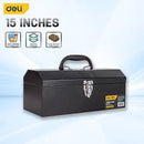 Deli EDL6162 20" 484x160x150mm Cold Rolled Steel Tool Box – Heavy Duty Professional Storage Solution for Workshop, Construction, Automotive, and Industrial Applications