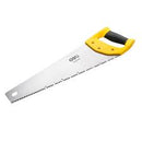 Deli EDL6840A 16" 400mm 0.9mm Triple Teeth Hand Saw – Heavy Duty Professional Chip Pushing Groove Saw with 65Mn Steel for Woodworking, Carpentry, and Construction Applications
