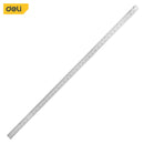 Deli EDL8100Y 100cm 3.5cm Steel Ruler – Heavy Duty Precision Measuring Tool for Carpentry, Construction, Workshop, and Industrial Applications