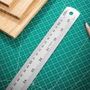 Deli EDL8100Y 100cm 3.5cm Steel Ruler – Heavy Duty Precision Measuring Tool for Carpentry, Construction, Workshop, and Industrial Applications
