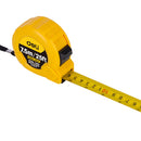 Deli EDL9075Y 7.5m x 125mm Steel Measuring Tape – Heavy Duty Professional One-Button Tape with Metric and Inch Markings for Workshop, Construction, and Industrial Applications 