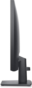 Side view of Dell E2423H 23.8 inch Full HD monitor showcasing its sleek design and sturdy stand.