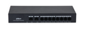 Dahua DH-PFS3010-8ET-65 10-Port Fast Ethernet PoE Switch – 8-Port PoE, 2 Uplink Ports, CCTV Network Switch