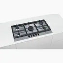 Ramtons EB/606 5G Hob E95565X – 5-Burner Built-In Gas Cooktop with Heavy-Duty Cast Iron Grates and Stainless Steel Finish for Advanced Kitchen Cooking