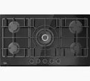 Ramtons EB/606 5G Hob E95565X – 5-Burner Built-In Gas Cooktop with Heavy-Duty Cast Iron Grates and Stainless Steel Finish for Advanced Kitchen Cooking