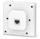 TP‑Link Omada EAP650‑Wall AX3000 Wall Plate Wi‑Fi 6 Access Point – Dual‑Band PoE Wall‑Mounted Wireless LAN Access Point