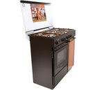 ELBA EB/114 4 Gas Burners + 2 Electric Plates Cooker – Dual Fuel Cooking, Powerful Performance, Ideal for Home