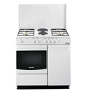 ELBA EB/164 4 Gas Burners + 2 Electric Plates Cooker – Versatile Cooking, Efficient Heat Distribution, Ideal for Home