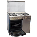 ELBA EB/166 4 Gas + 2 Electric Standing Cooker – Versatile Dual-Fuel Cooking, Powerful Burners, Spacious Oven, Ideal for Home, Office & Commercial Kitchens