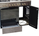 ELBA EB/166 4 Gas + 2 Electric Standing Cooker – Versatile Dual-Fuel Cooking, Powerful Burners, Spacious Oven, Ideal for Home, Office & Commercial Kitchens
