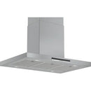 Ramtons EB/617 90CM Stainless Steel Island Hood – Premium Island Mount Kitchen Chimney Hood with Powerful Extraction, LED Lighting and Easy-Clean Filters for Smoke & Odour Ventilation