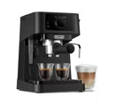 Delonghi EC230.BK Coffee Maker – Espresso &amp; Cappuccino, Fast Brewing &amp; Easy Cleaning